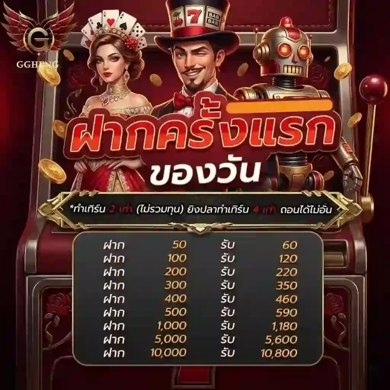 ggheng ฝากครั้งแรก-Mobile